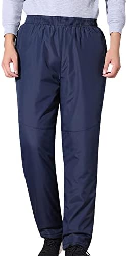 Chinos Hlače za muškarce muške tople pamučne hlače baršunaste zadebljane široke i sužene hlače s ravnim prednjim dijelom