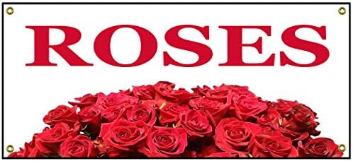 Roses Banner Retail Store Poslovni znak 36 do 15 cvjećarnica cvjećara desezen