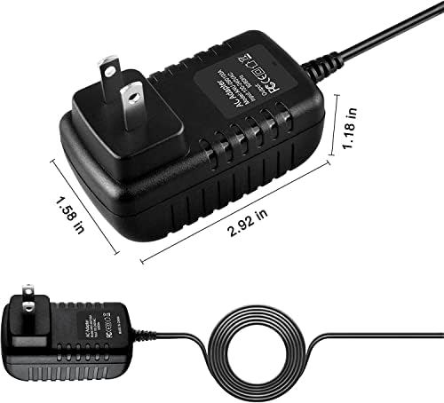 Guy-Tech 12V 1,5A 1500MA AC/DC adapter kompatibilan s Unifive US318-12 kabel za napajanje kabela PS punjač ulaz: 100-240