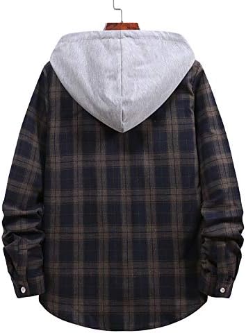 Jesenski kaput za muškarce, kampiranje proljeće otvorena košulja dugih rukava muškarci osnovni kabed tanki mekani s košuljama