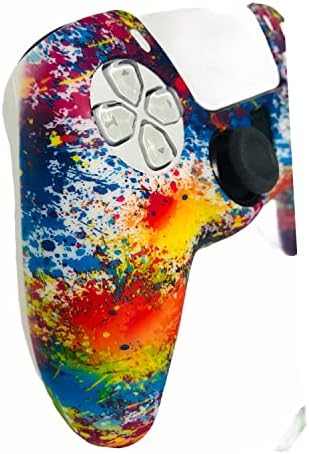 PSS PS5 regulator Silikonski poklopac kože Koža protiv proklizavanja zaštitni rukavac za Sony PlayStation 5 DualSense Controller
