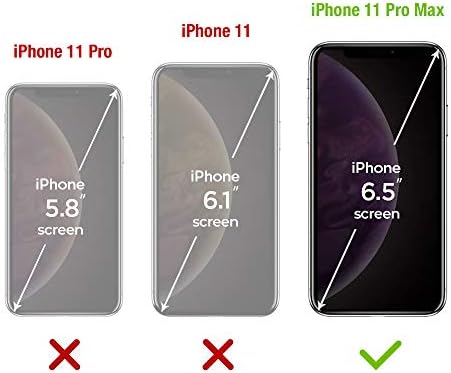 FlexGear kućište za iPhone 11 Pro Max sa 2x staklenim zaštitnicima zaslona [puna zaštita] - Crystal Clear