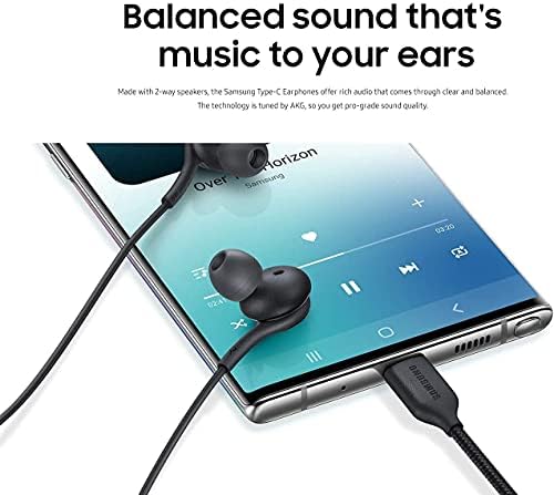 OEM Urbanx 2021 Stereo slušalice za Samsung Galaxy Z Flip 5G Pleteni kabel s Microphone USB-C konektorom