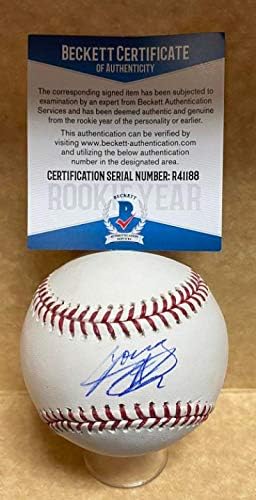 Chavez Young Toronto Blue Jays Rookie Year potpisao auto bejzbol Beckett R41188