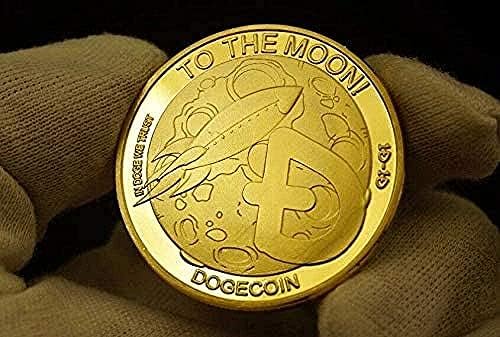 Dogecoin dogecoin | do mjeseca | kripto-valuta virtualna valuta | Zlatni izazov Komemorativni kolekcionarski zanat