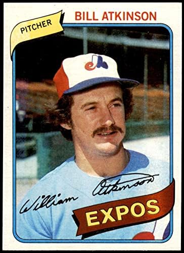 1980. Topps 415 Bill Atkinson Montreal Expos NM/MT Expos