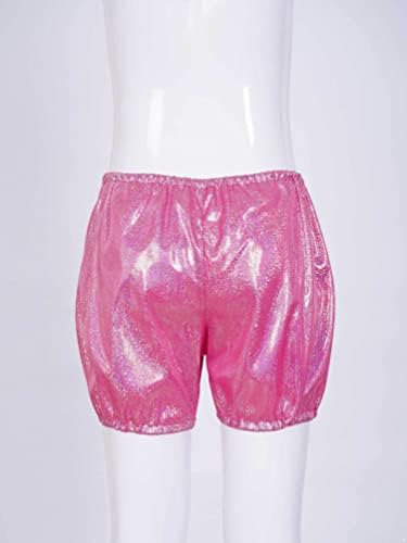 Inhzoy Girls Boys kratke hlače Bloomers blistave vruće hlače za joga jazz Modern Dance Show show hlače