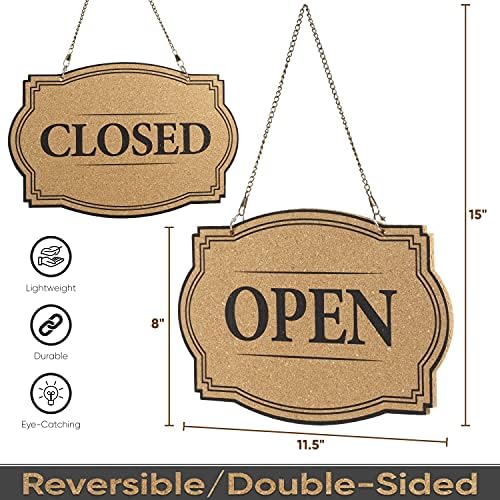 Otvoreni zatvoreni znak za posao, Corkwood Jolli dizajnira