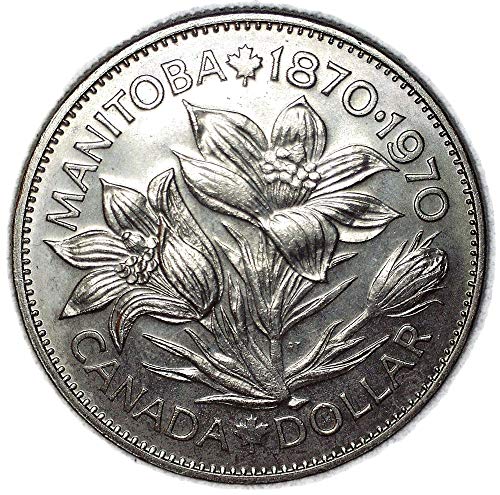 1970. CA 100. obljetnica pristupanja Manitoba Dollar o necirkuliranom