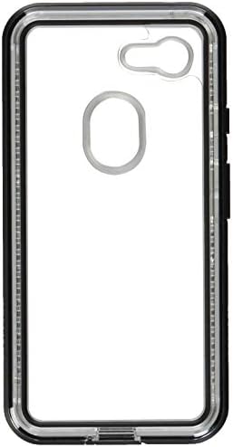 LIFEASOR Sljedeća serija futrola za hardshell telefon za Google Pixel 3 - Black / Clear