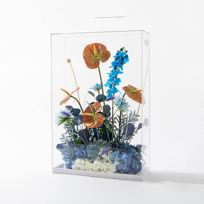 Okvir s akrilnim fotografijama Okvir cvjetni ukrasi Model Maneken izgled kuće Dekoracija (boja: a, veličina