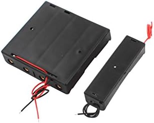 Aexit 6 u modulu napajanja i napajanja 1 crni plastična kutija za pohranu baterija za 1x 4x 18650 3.7V baterije