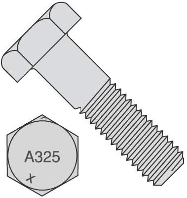 5/8 -11 x 1 1/2 A325 Strukturni vijak tipa 1 Teški šesterokutni vrući ud pocinčani pocinčani u potpunosti navojni