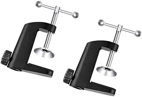 Supvox tabletop pribor Podesivi stand stol Mikrofon 2pcs zagradnje za ruku stezaljke za ruku Učvršćivanje ruku za rukom za
