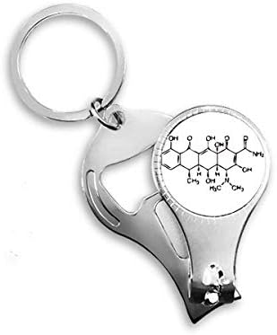 Molekularna organska kemija atomska struktura noktiju za nokat za nokat otvora za otvarač za bočice za bočicu za bočicu