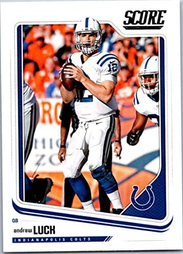 2018. rezultat 135 Andrew Luck Indianapolis Colts Football Card