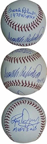 Baltimore Orioles MVPS Autografirani OML bejzbol Dempsey Frank & Brooks JSA 12658 - Autografirani bejzbol