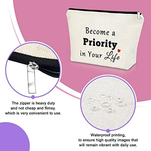 Inspirativni pokloni za žensku torbu za šminku Pokloni za njezine motivacijske rođendanske poklone kozmetičke torbe Potaknuti