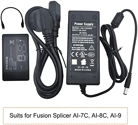 Punjenje vatre i adapter za napajanje, Fusion Splicer napajanje napajanja, zamjena adaptera za napajanje za SM & MM Automatsko