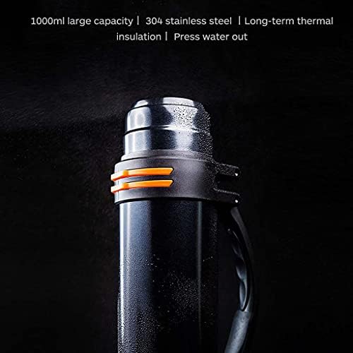 Czdyuf termos od nehrđajućeg čelika veliki kapacitet 1000ml toplinska kriglica prijenosna boca vode vanjski sport izolirana