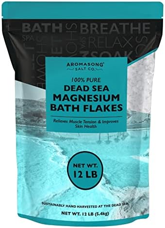 Magnezijeve pahuljice iz Mrtvog mora, pakiranje od 12 kilograma koje se može ponovno zatvoriti-soli za kupanje magnezijevog