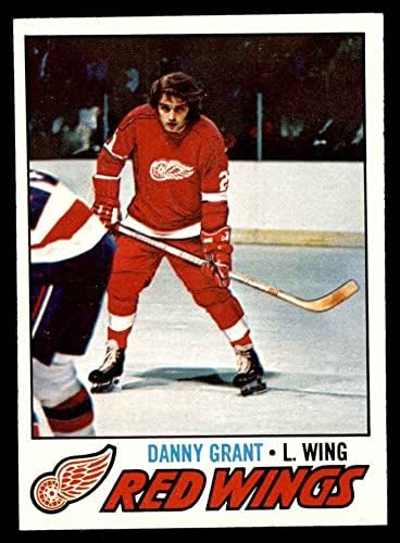 1977. Topps 147 Danny Grant Red Wings Ex/Mt Red Wings