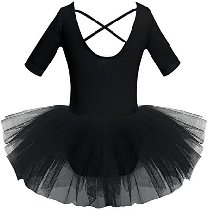 iiniim dječje djevojke Izrez za leđa balet ples tutu haljina leotard suknja balerina kostimi za plesnu odjeću