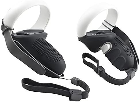 Perfectha VR komplet za ručicu za Oculus Quest 2, VR pribor za zaštitu, silikonska poklopca za oči zaštitne poklopce, kapuljača