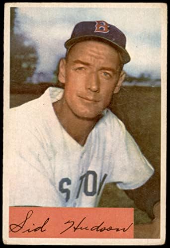 1954. Bowman 194 Sid Hudson Boston Red Sox GD+ Red Sox