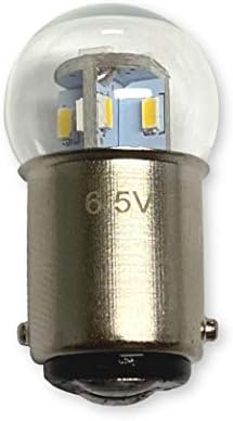 Aero-Lites.com 82, 64 minijaturna žarulja sa žarnom niti u obliku globusa za zamjenu LED dioda / 6,5 volti | baza od
