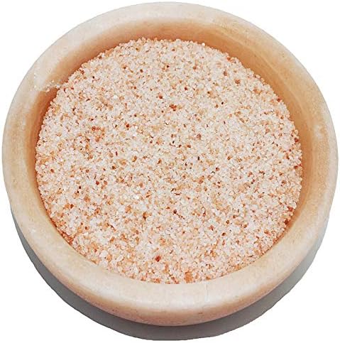 Industrijska čista prirodna himalajska ružičasta morska sol za kupanje i spa tretmane - 55 lbs srednje veličine 1 ~ 3 mm…