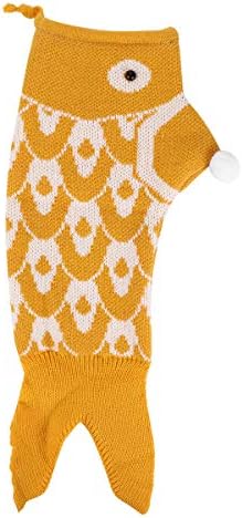 1pcs božićne čarape božićna čarapa poklon vrećica pletenje sirena Ukrasna čarapa dekor za proslavu zabave