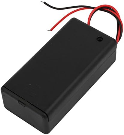 AEXIT uključivanje/isključivanje prekidača napajanja i modula napajanja 2 žice pokrivene kućište baterije za 9V baterija