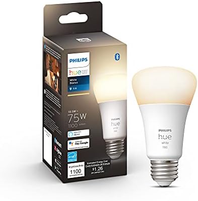 LED pametna svjetiljka 919, 4 žarulje i bijela pametna svjetiljka srednje svjetline 919, 1100 lumena, kompatibilna s m &