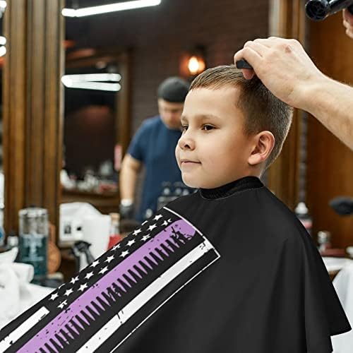 Retro uznemireni frizerski stilist američka zastava brijač rta rta Professional frizura pregača slatka kosa za kosu za dječake