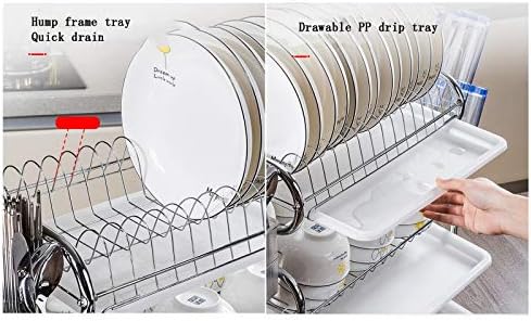 Kuhinja za sušenje, troslojne stalak za pohranu jela, multifunkcionalni stalak za kuhinje