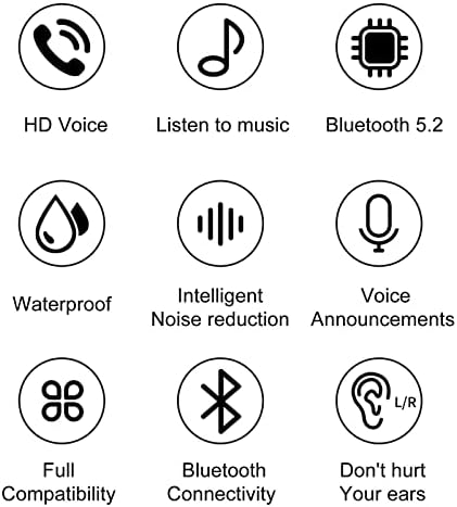 8VK Nova Bluetooth slušalica ušiju poslovne stereo slušalice STEREO SHEALLESE SPORTSKE SLUŽBENE SHOVINE SIGHONPONE