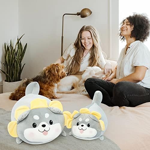 Dentrun punjena plišana igračka za pse pseće pse, meka Shiba intu oblikovanje plišanog jastuka, slatka lutka Akita Najbolji